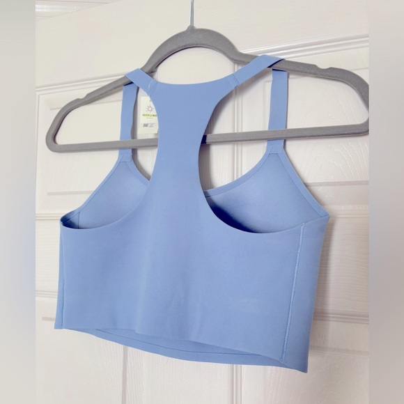 Aerie Blue Racerback Sports Bra - Picture 2 of 3
